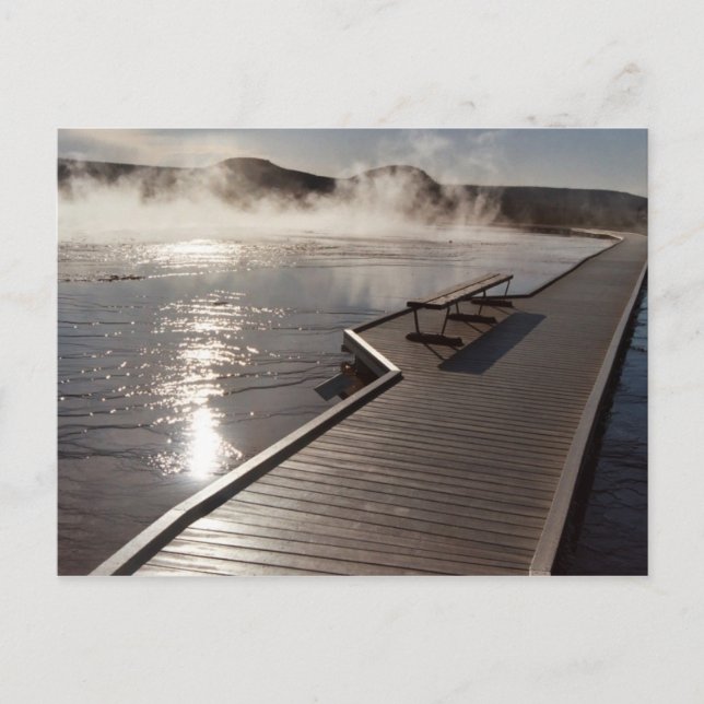 Cartão Postal Parque Nacional Yellowstone (Frente)