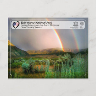 Cartão Postal Parque Nacional Yellowstone - Primaveras Quentes M