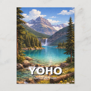 Cartão Postal Parque Nacional Yoho Canadá