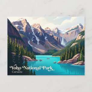 Cartão Postal Parque Nacional Yoho Canadá