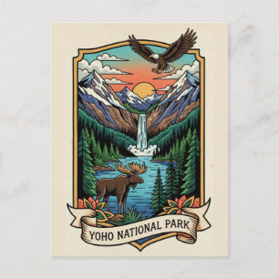 Cartão Postal Parque Nacional Yoho Canadá