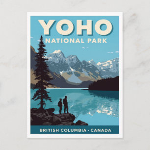 Cartão Postal Parque Nacional Yoho Colúmbia Britânica Viagem Vin