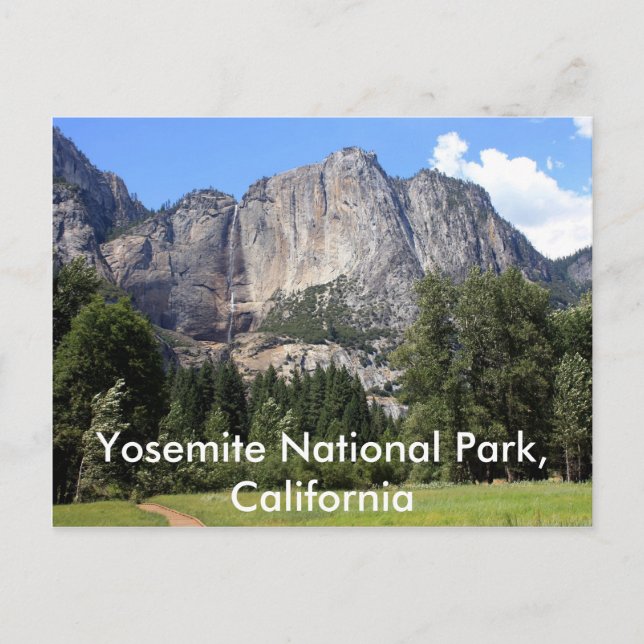 Cartão Postal Parque Nacional Yosemite, Califórnia (Frente)