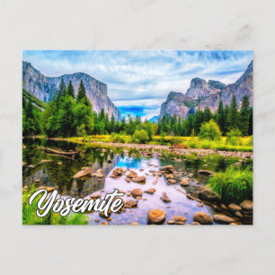 Cartão Postal Parque Nacional Yosemite, Califórnia, EUA
