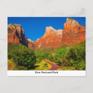 Cartão Postal Parque Nacional Zion