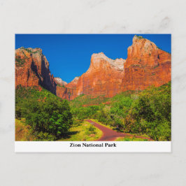 Cartão Postal Parque Nacional Zion