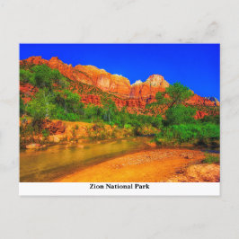 Cartão Postal Parque Nacional Zion