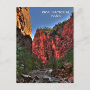 Cartão Postal Parque Nacional Zion