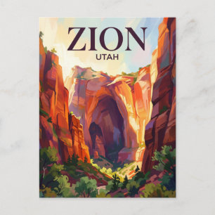 Cartão Postal Parque Nacional Zion EUA