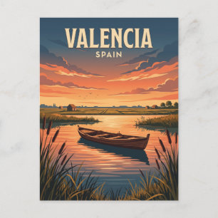 Cartão Postal Parque Natural da Albufera Espanha