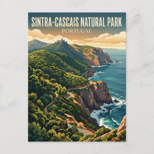 Cartão Postal Parque Natural de Sintra-Cascais, Sintra, Portugal