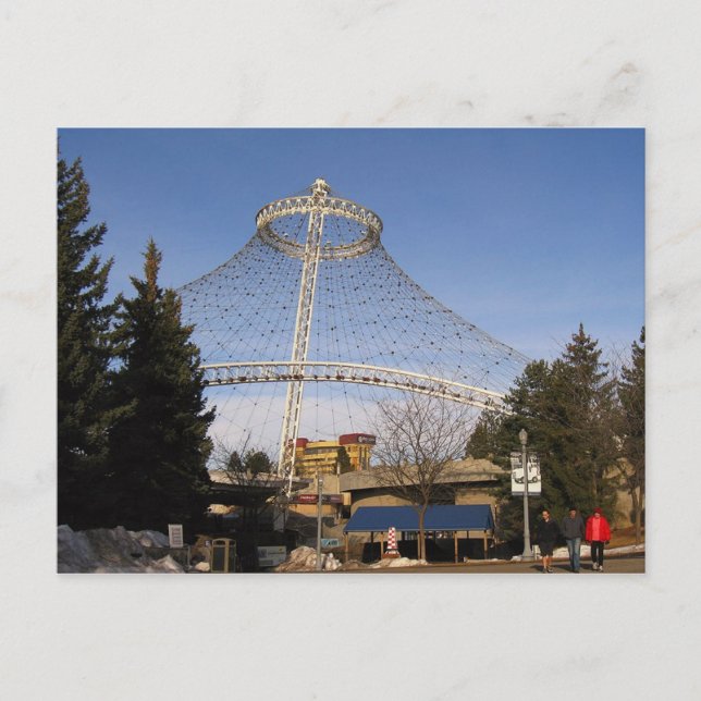 Cartão Postal Parque Riverfront dos Pavilhões dos EUA. (Frente)