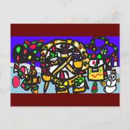 Cartão Postal Parque Temático Pão-Genga Natal