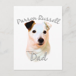 Cartão Postal Parson Russell Terrier (suave) Pai 2