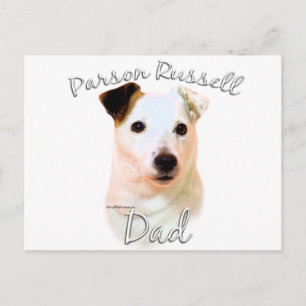 Cartão Postal Parson Russell Terrier (suave) Pai 2