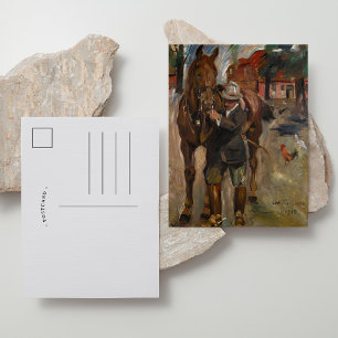 Cartão Postal Partida para um Passeio Lovis Corinth