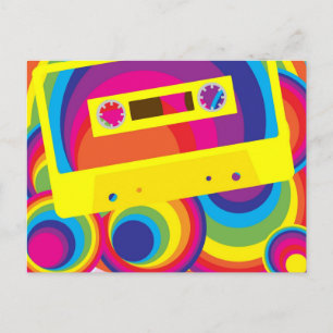 Cartão Postal Partido Disco