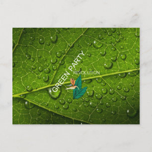 Cartão Postal Partido Verde da Comissão dos Orçamentos