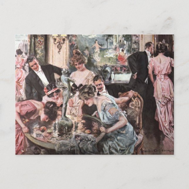 Cartão Postal Partido Vitoriano das Bruxas (Frente)