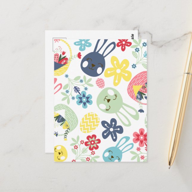 Cartão Postal Páscoa (Frente/Verso In Situ)