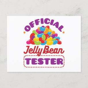 Cartão Postal Páscoa do Jelly Bean Tester Oficial