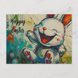 Cartão postal Páscoa Happy Bunny nº 6