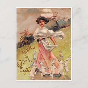Cartão Postal Páscoa Vintage