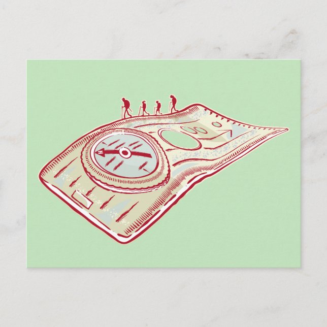 Cartão Postal Passagem de caminhada (Frente)