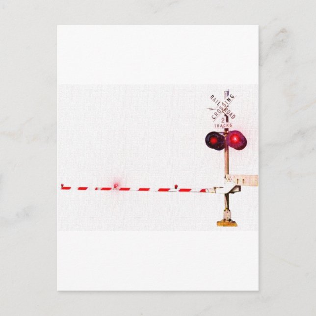 Cartão Postal Passagem Ferroviária (Frente)