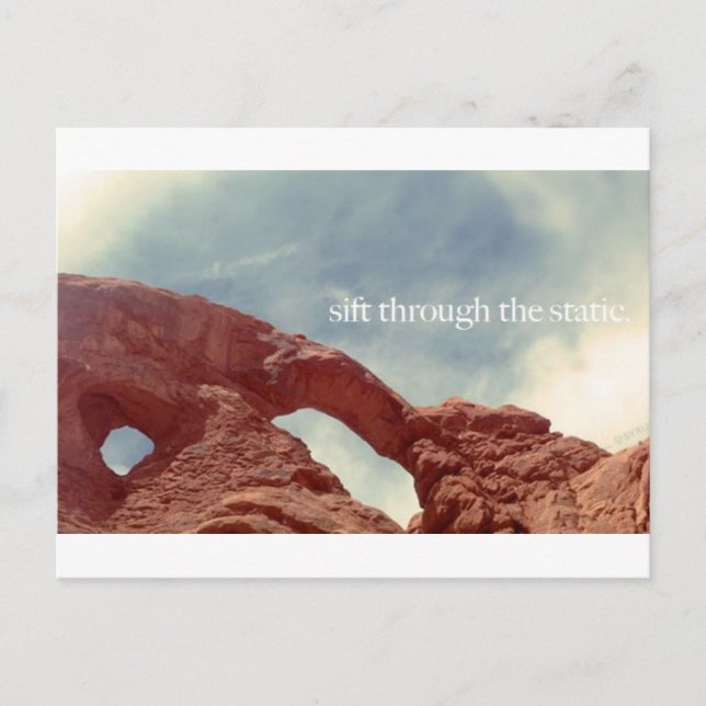 Cartão Postal passar pela estática (Frente)