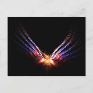 Cartão Postal Pássaro Fogo da Phoenix