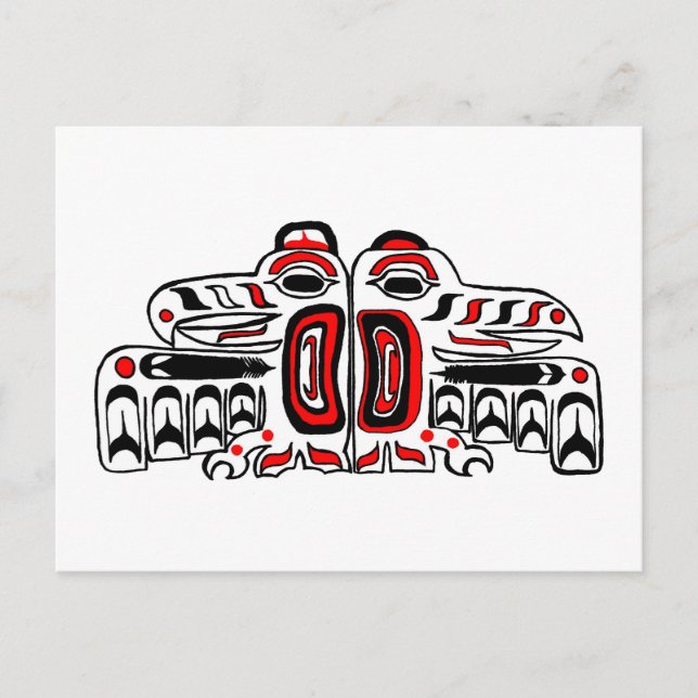 Cartão Postal Pássaros Espíritos (Frente)