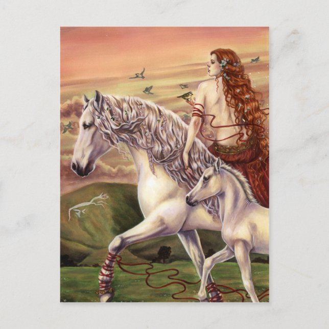 Cartão Postal Passeio de Rhiannon (Frente)