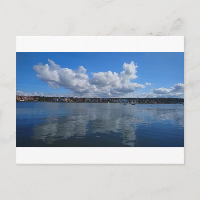 Cartão Postal Passeio de West Kirby  (Frente)