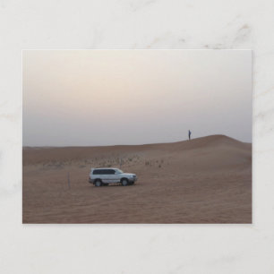 Cartão Postal Passeio pelo Deserto de Dubai