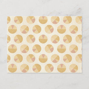 Cartão Postal Passo Geo Sudoeste   Padrão do Círculo Laranja