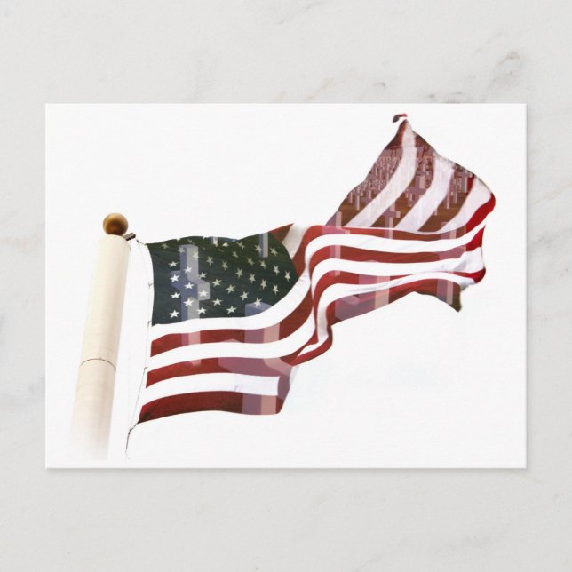 Cartão Postal Passos Dentro da Velha Glória - Dia Memorial (Frente)