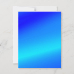 Cartão Postal Pastel abstrato de cor azul-ópera ombre