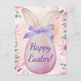 Cartão Postal Pastel Easter card