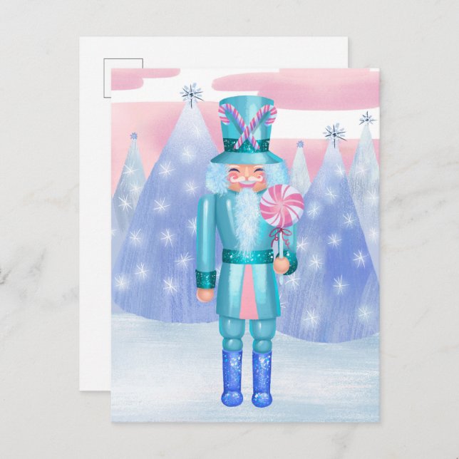 Cartão Postal Pastel Nutcracker Candy King (Frente/Verso)