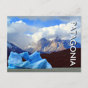 Cartão Postal patagonia iceberg