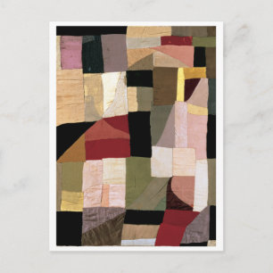 Cartão Postal Patchwork (Berço do Filho) Sonia Delaunay