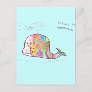 CARTÃO POSTAL PATCHY O HUMPWHALE