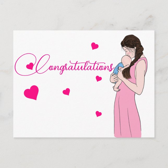 Cartão Postal paternidade (Frente)