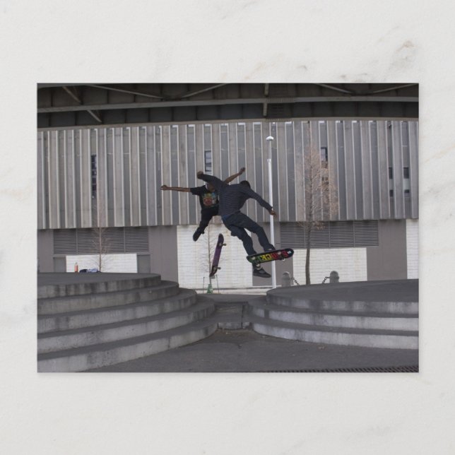 Cartão Postal Patinador (Frente)