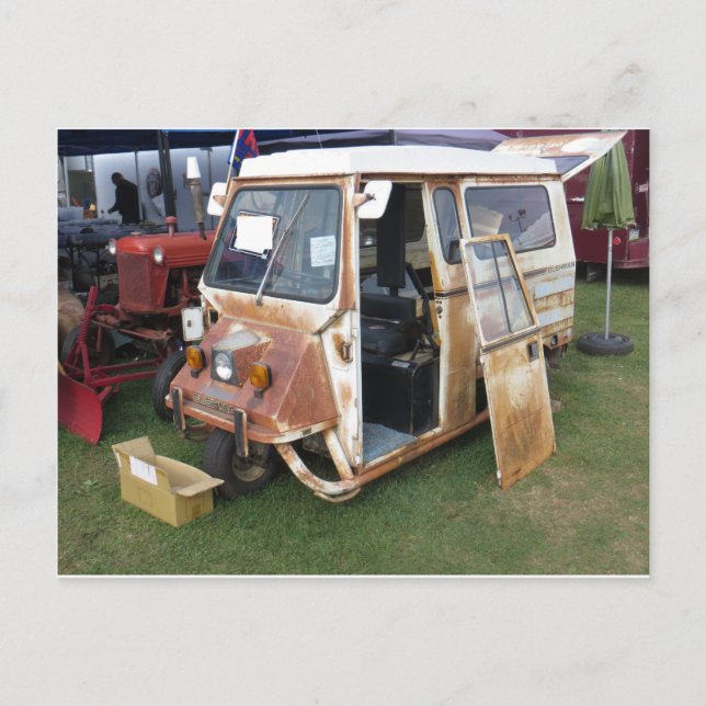 Cartão Postal Patinete fechado (Frente)