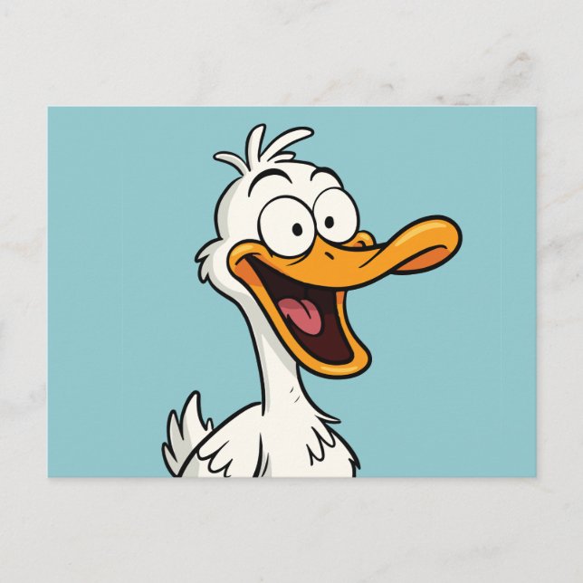 Cartão Postal Pato (Frente)