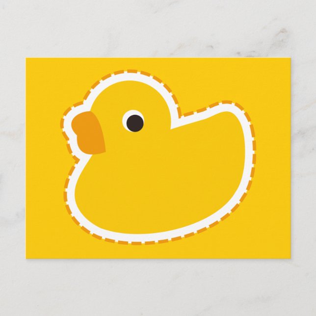 Cartão Postal Pato (Frente)
