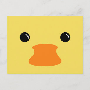 Cartão Postal Pato Amarelo - Design