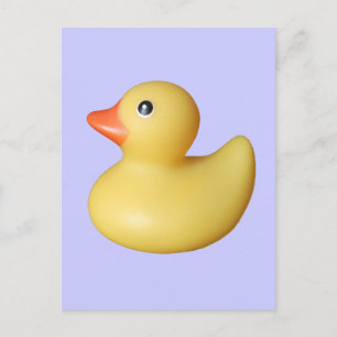 Cartão Postal Patos em uma Fila
